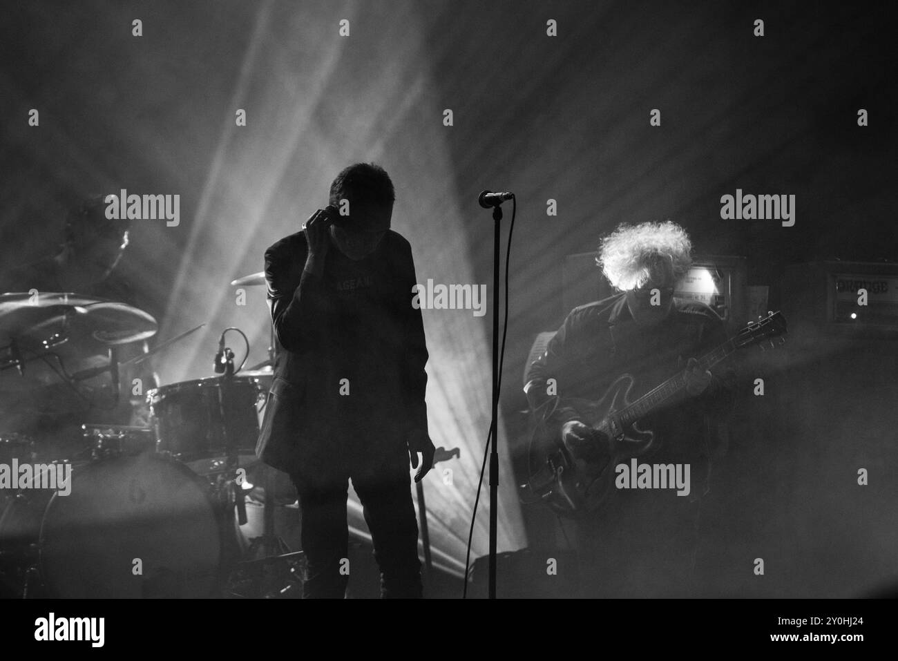 THE JESUS AND MARY CHAIN, CONCERT, 2024: Jim Reid the singer and ...