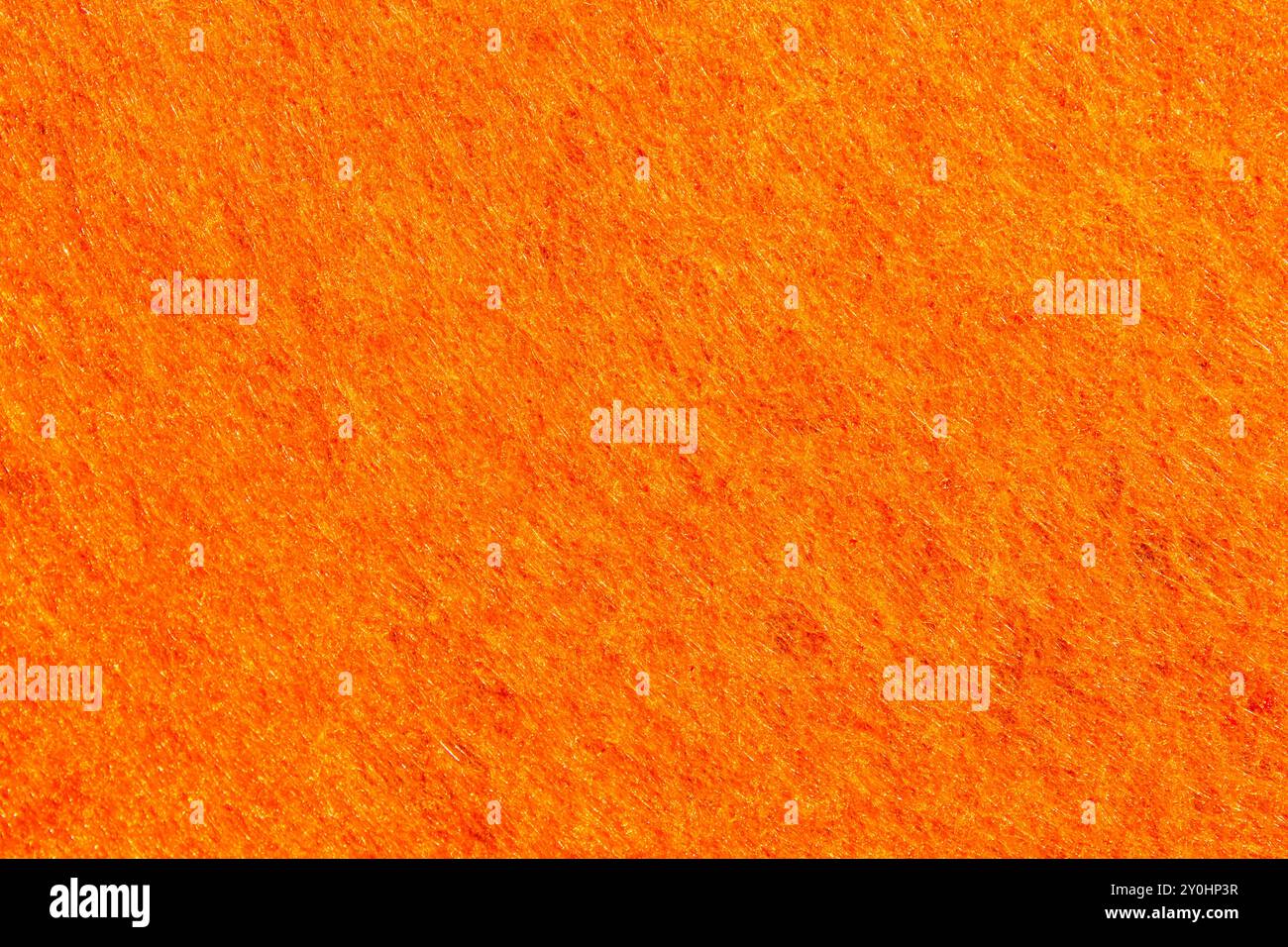 Orange felt texture with copy space, fabric background Stock Photo
