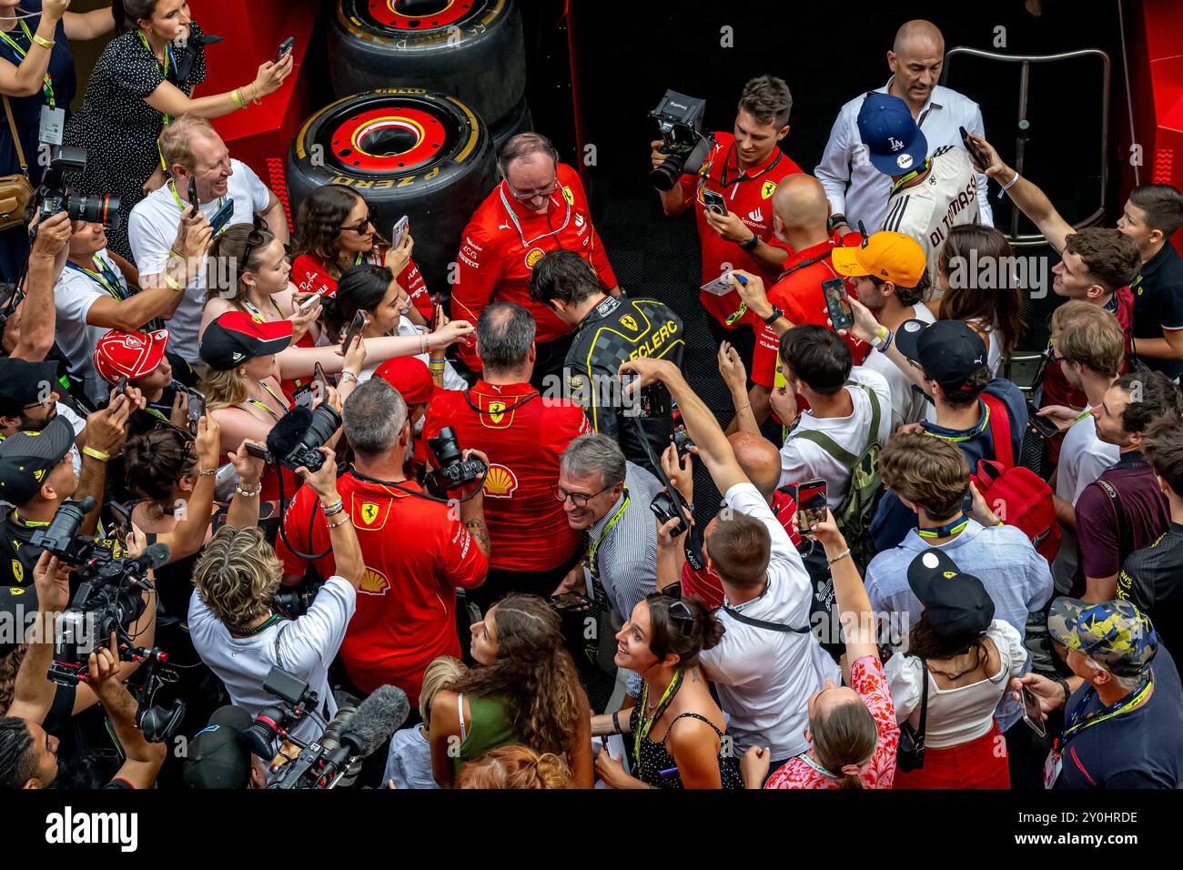 Charles leclerc monza f1 2024 hires stock photography and images Alamy
