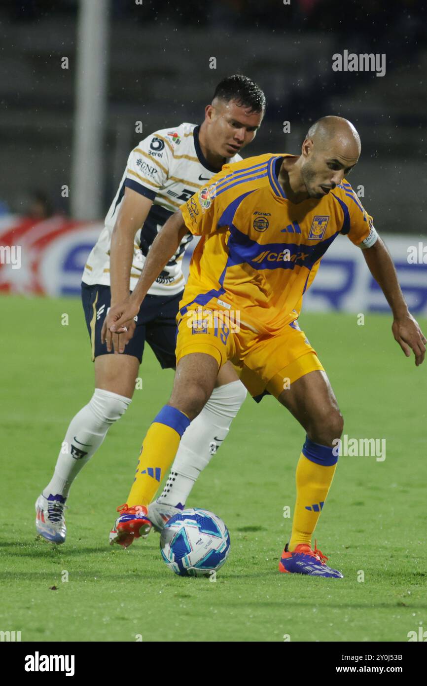 Mexico City, Mexico. 01st Sep, 2024. Guido Pizarro 19 of Tigres