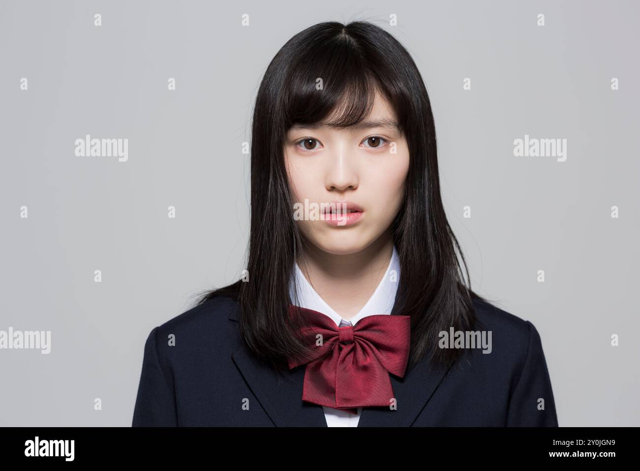 Japanese high school girl hi-res stock photography and images - Alamy