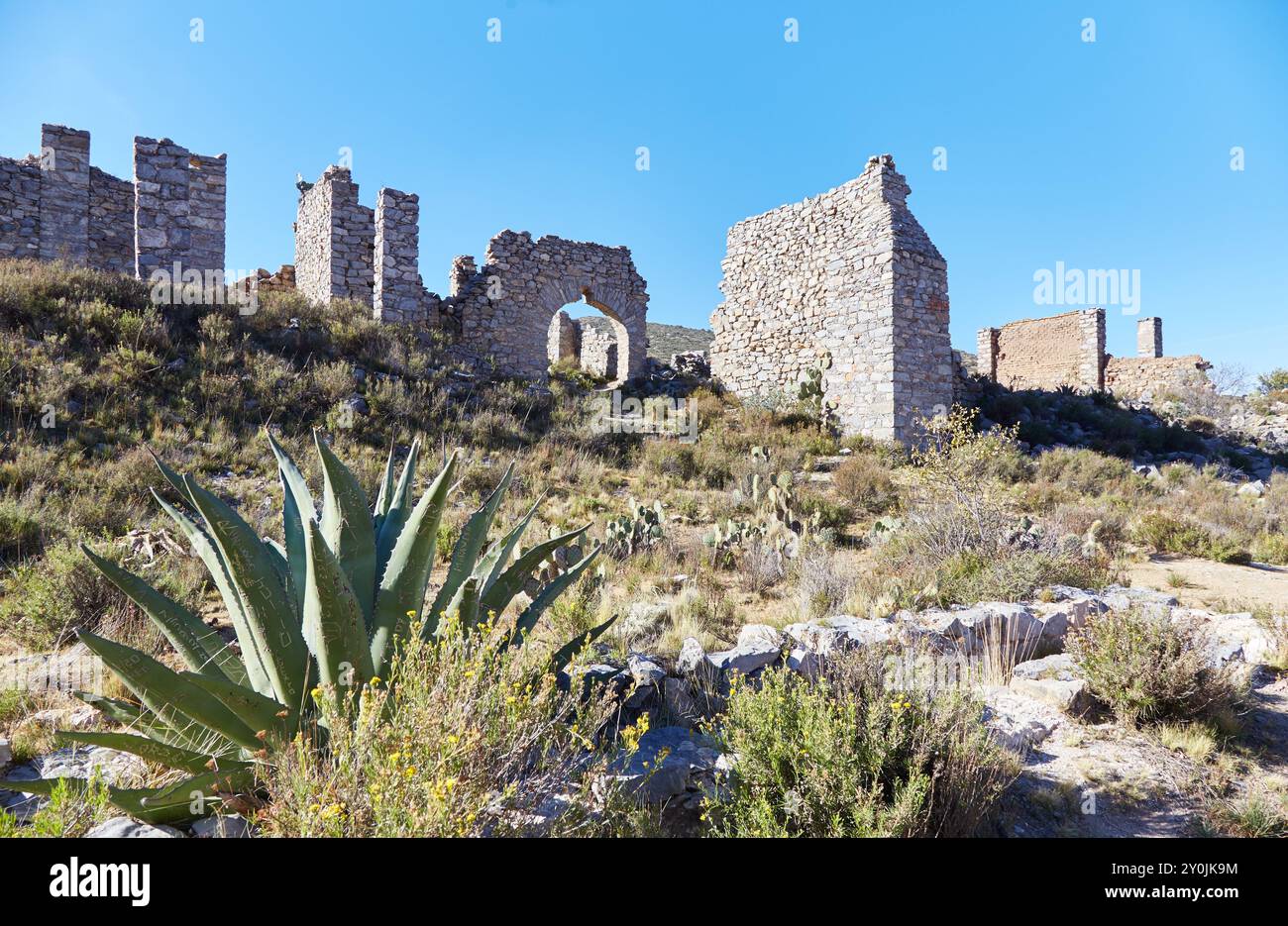 The former mining town of Real de Catorce is home to an abandoned ghost