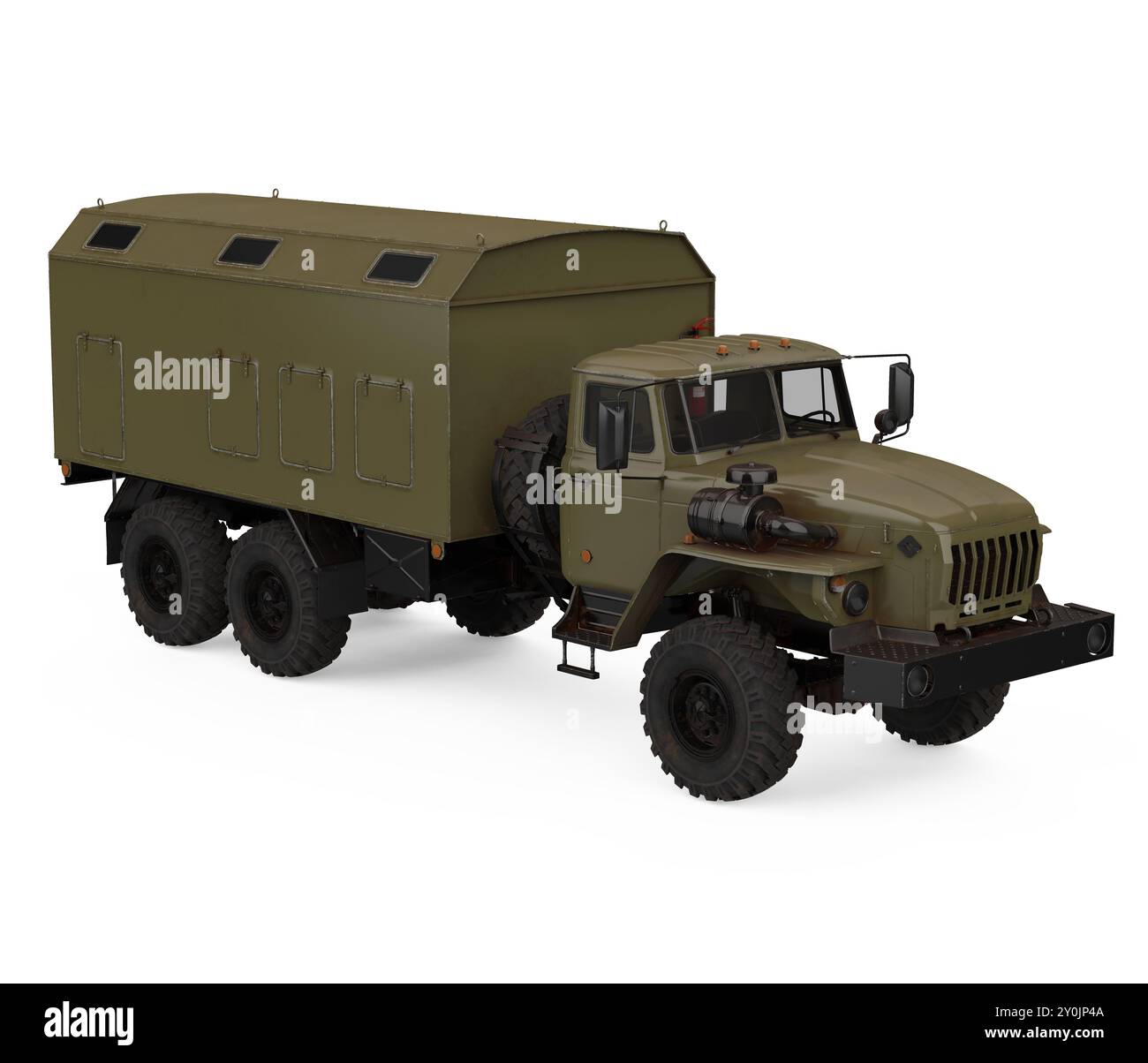 Military Truck Isolated Stock Photo - Alamy