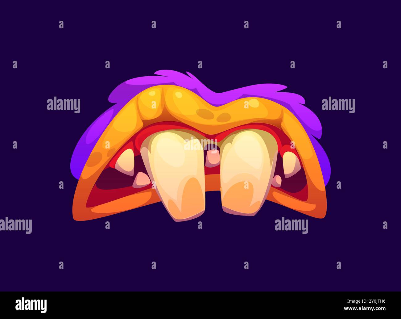 Evil smile exaggerated Stock Vector Images - Alamy