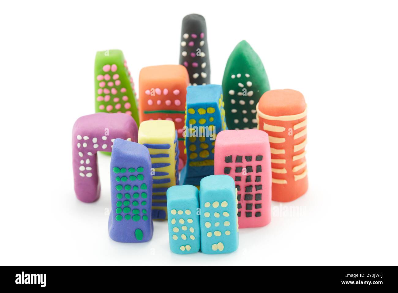 Multiple Clay Multiple use building Cut Out Stock Images & Pictures - Alamy
