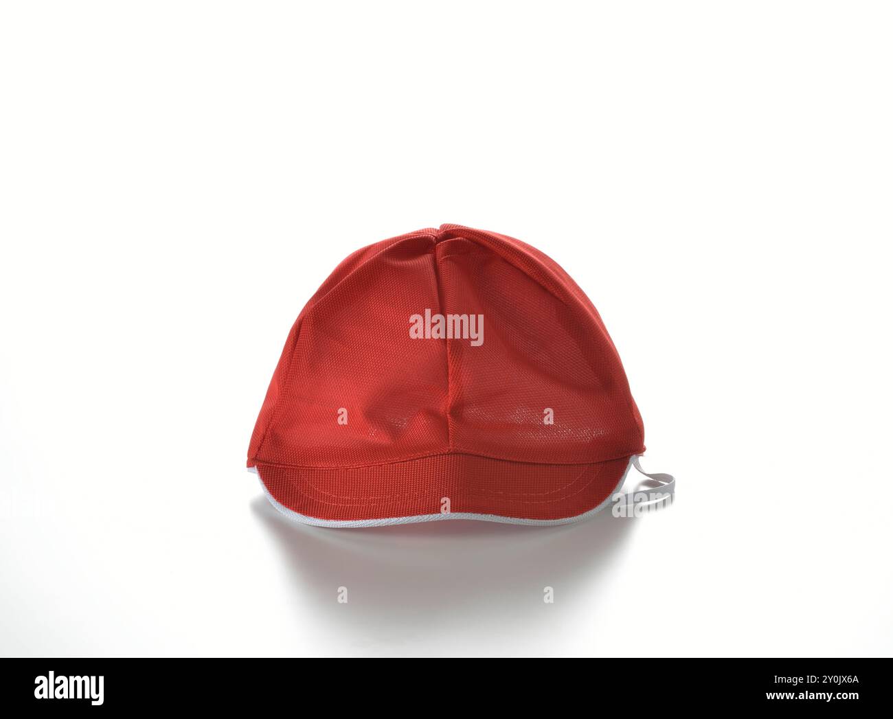 Sport cap of white background Stock Photo