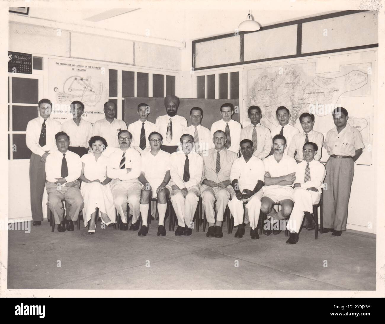 1950s school class hi-res stock photography and images - Alamy