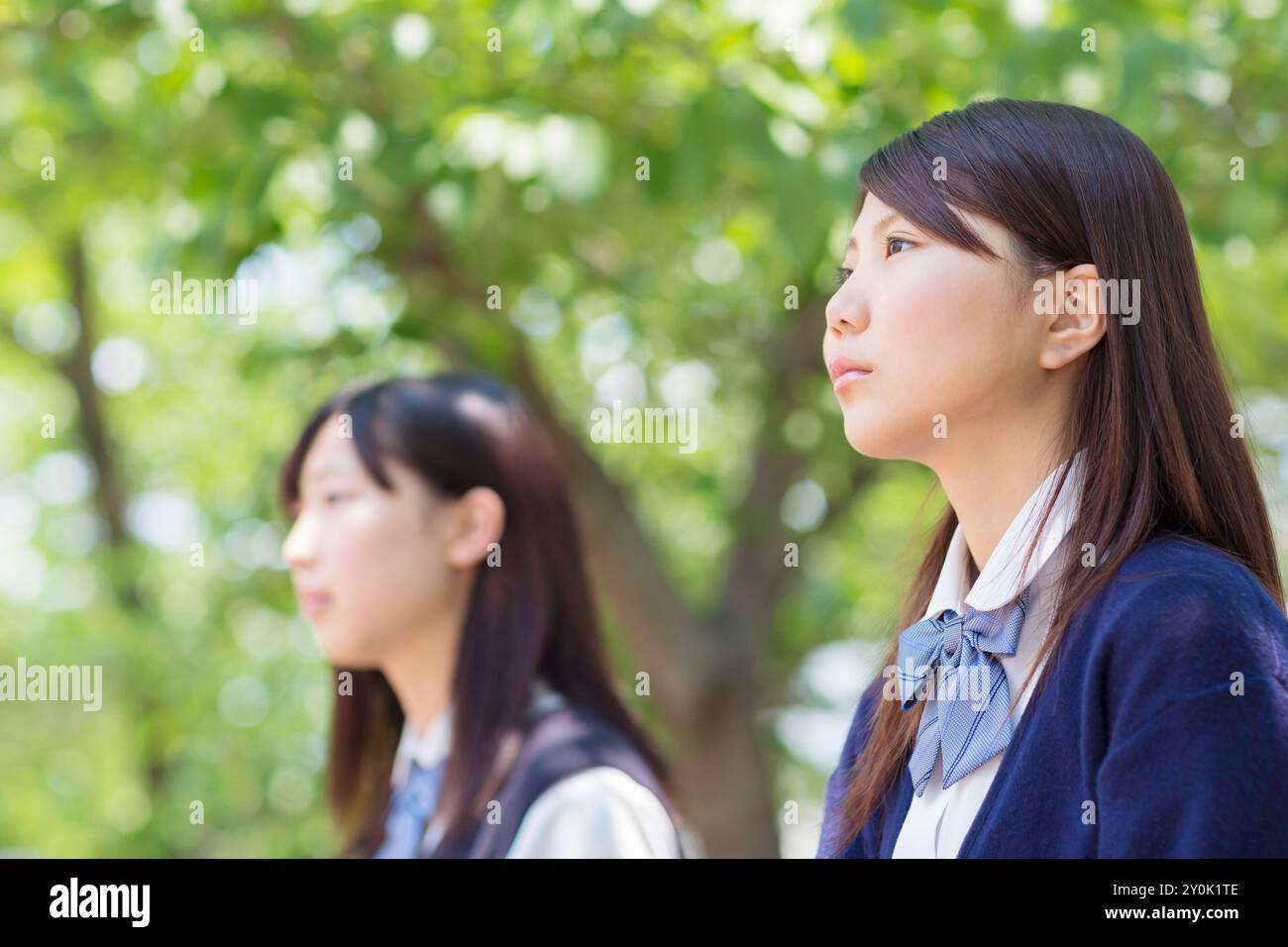 Japanese high school girl hi-res stock photography and images - Alamy