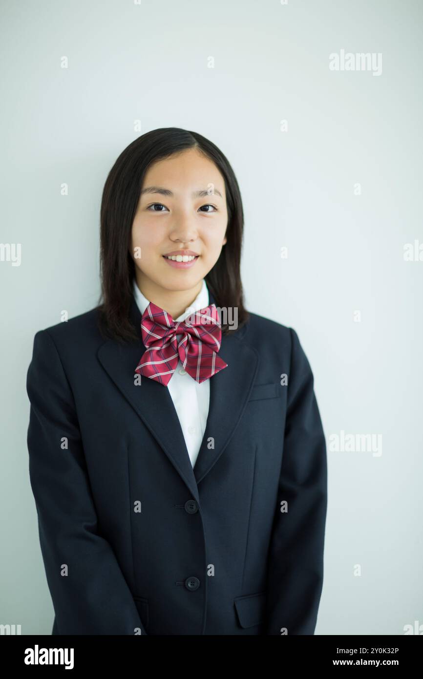 Portrait of a high school girl Stock Photo - Alamy