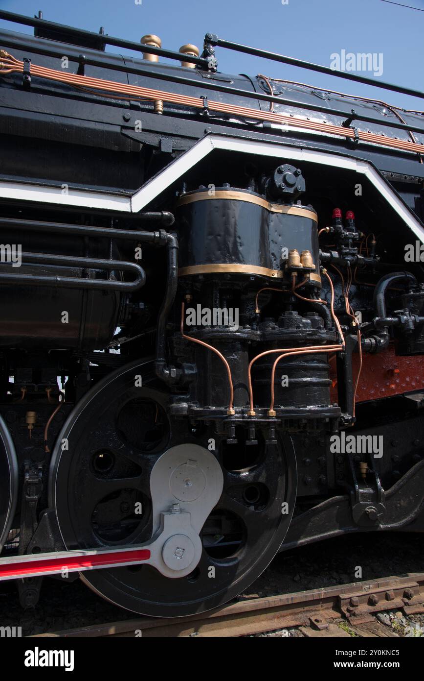 Steam locomotive Stock Photo