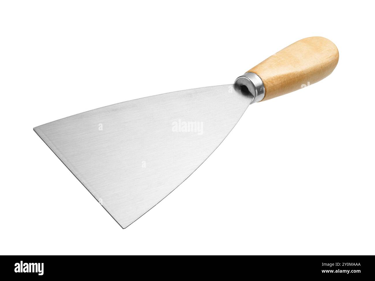 Putty knife scraper isolated - clipping path included Stock Photo - Alamy