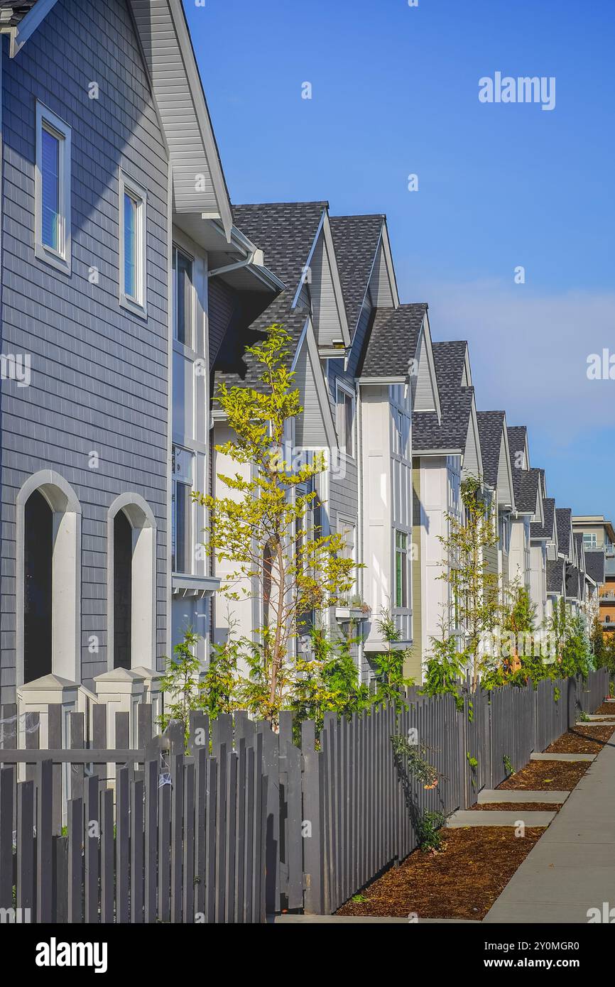 New Modern house Apartment Buildings in Vancouver BC. Canadian modern ...