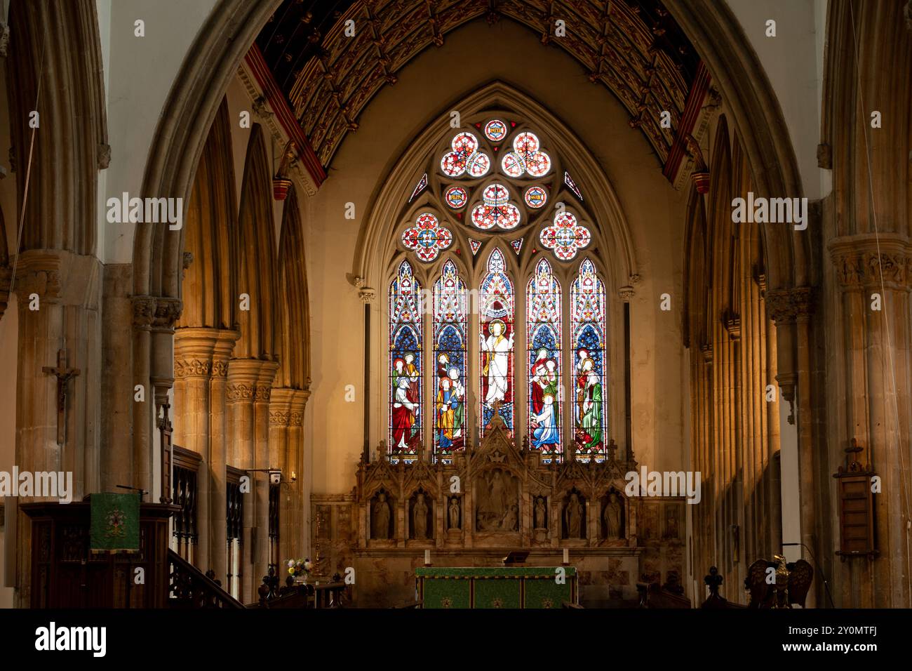 All Saints Church, Oakham, Rutland, England, UK Stock Photo