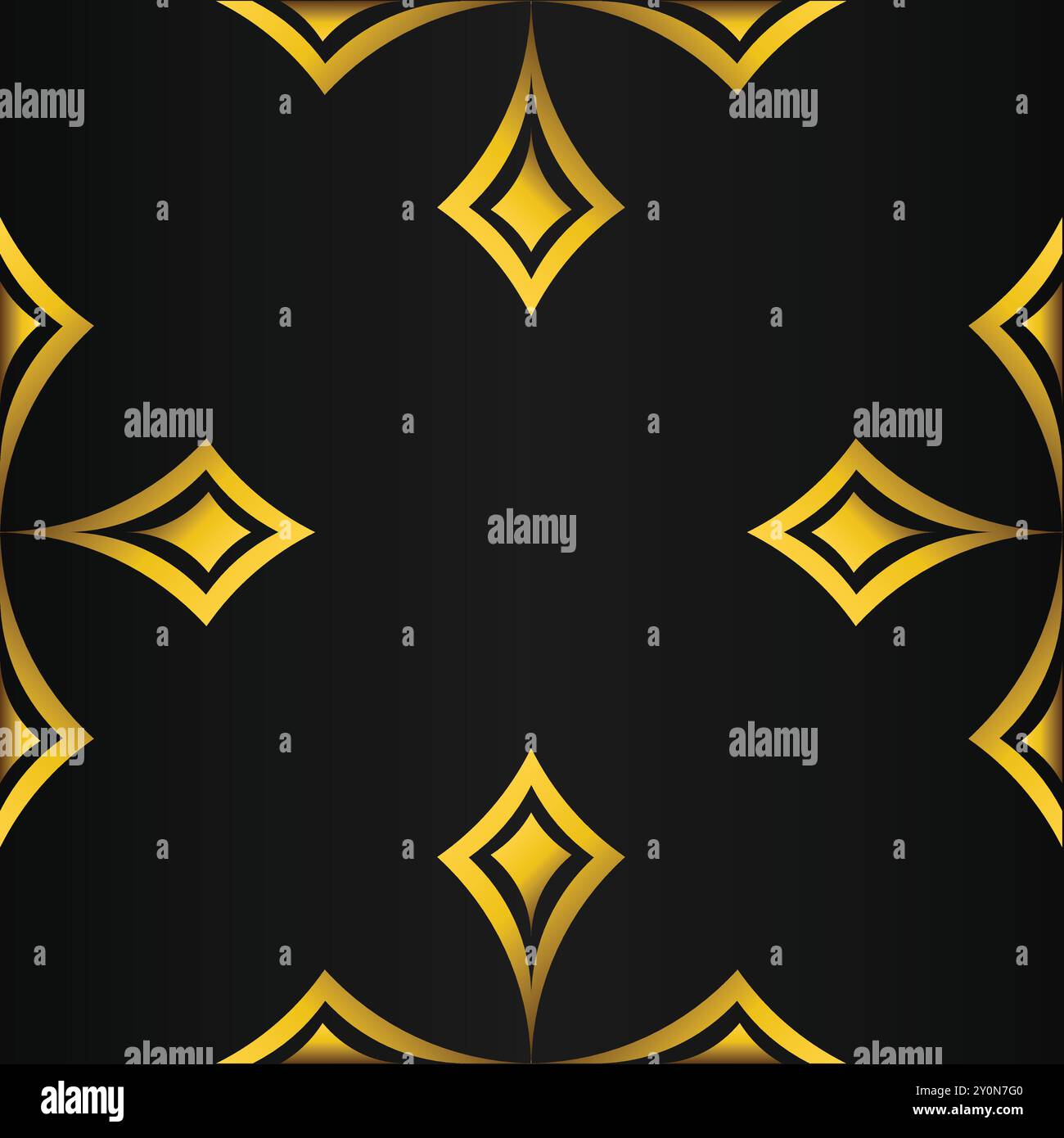 luxury golden geometry frame design Stock Vector
