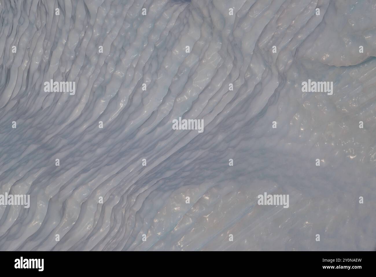 detail of the ridges and contour lines on a melting iceberg, greenland ...