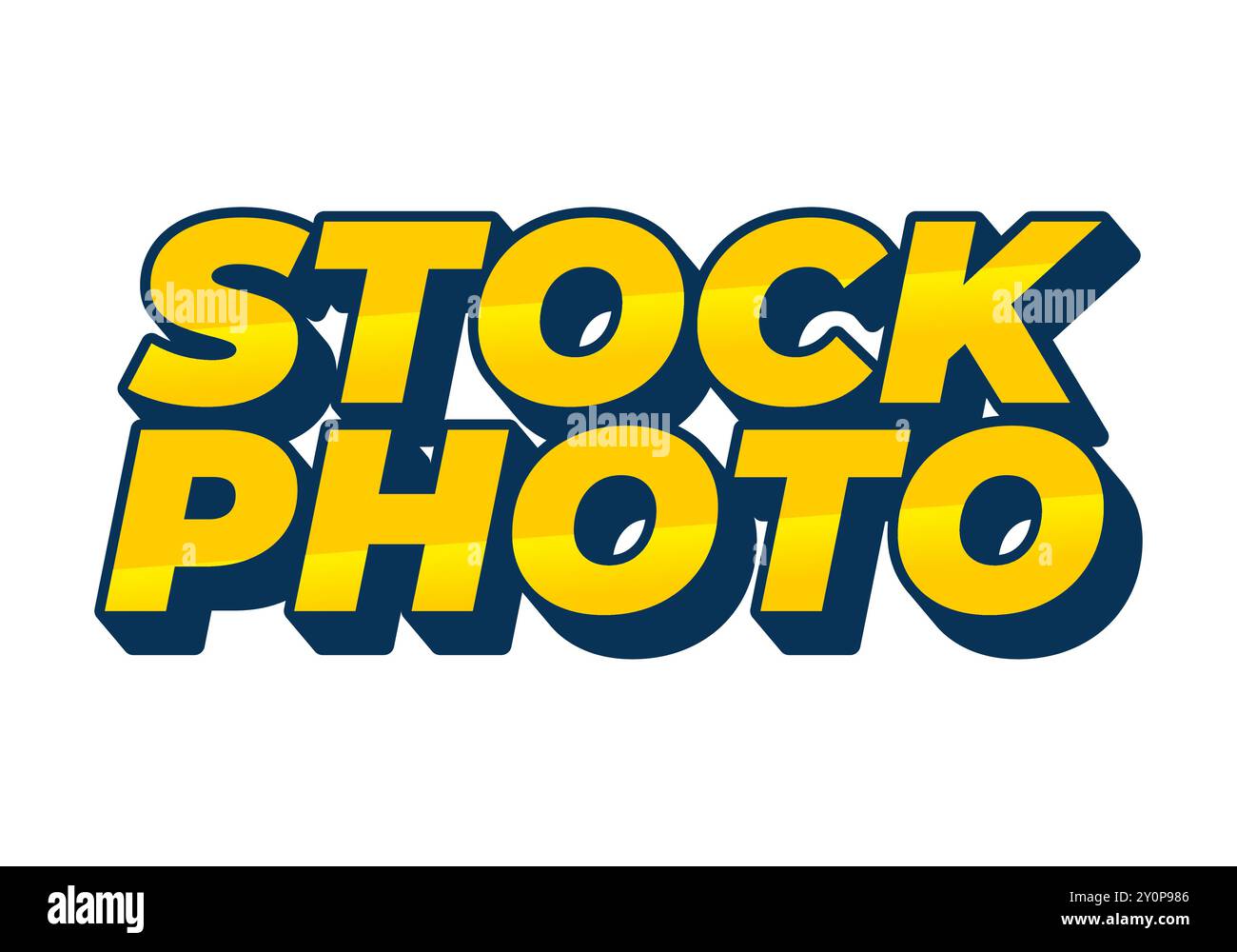 Stock photo. Text effect design in 3D style with modern colors Stock ...