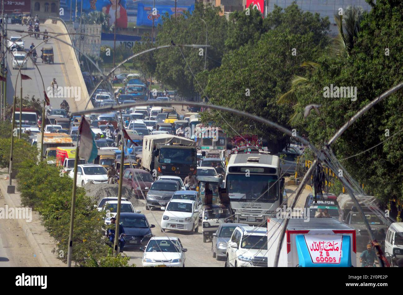 Traffic Recent Commuters are facing difficulties in transportation during traffic jam ...