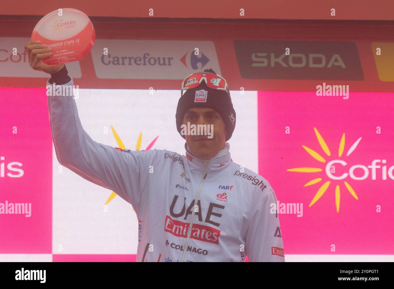 After several attempts Marc Soler of Catalunya Spain finally won a