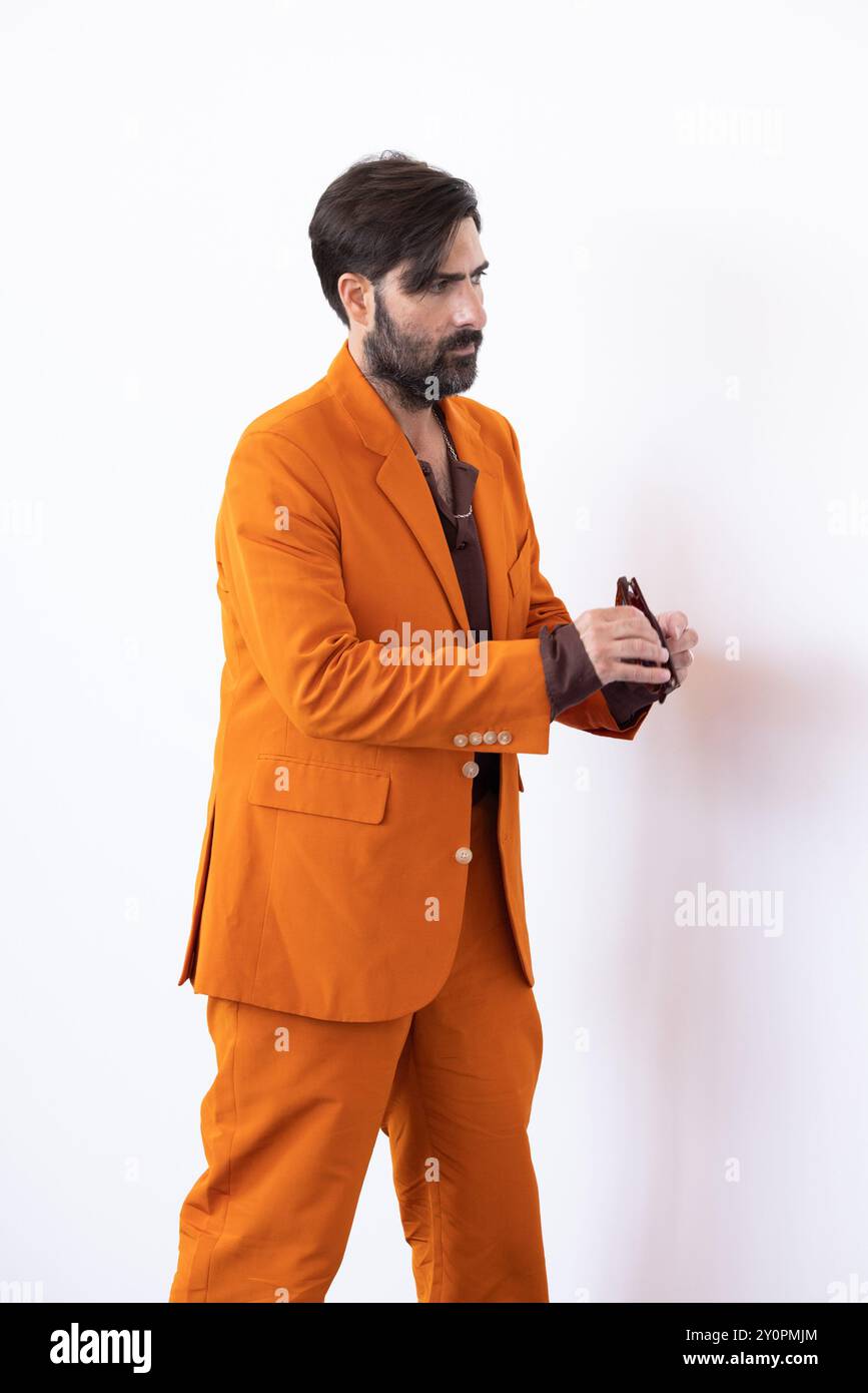 Lido Di Venezia, Italy. 03rd Sep, 2024. Jason Schwartzman attends the  \, image size:867x1390