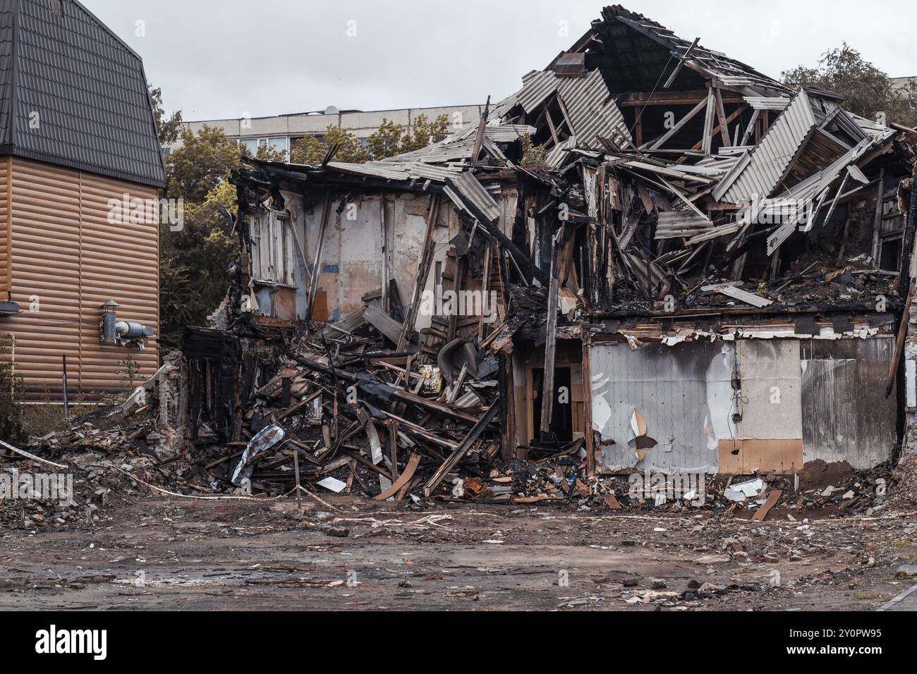 War zone aftermath hi-res stock photography and images - Alamy