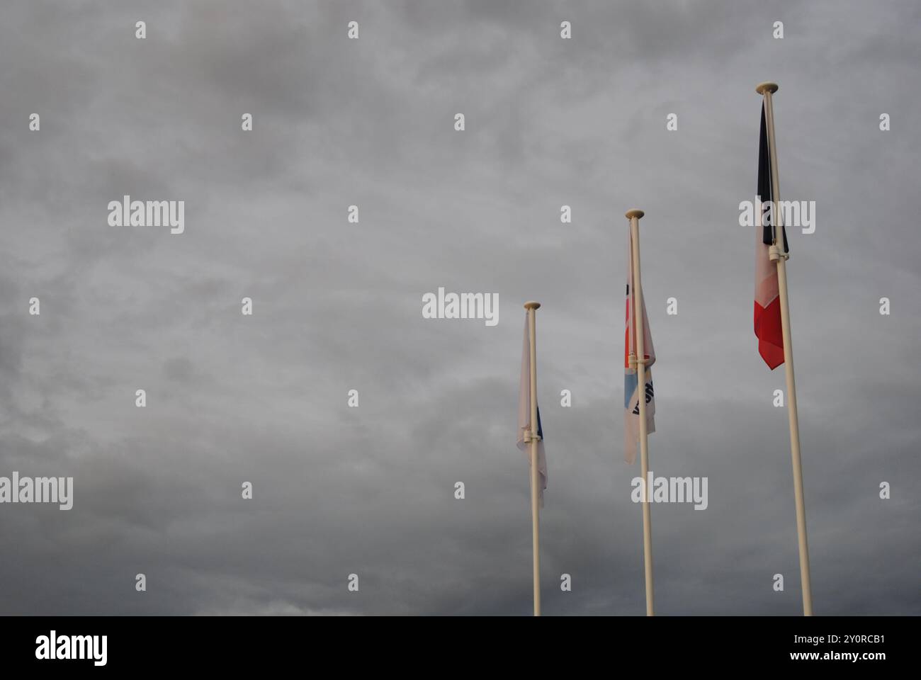 Olympics paris 2024 french flags hires stock photography and images