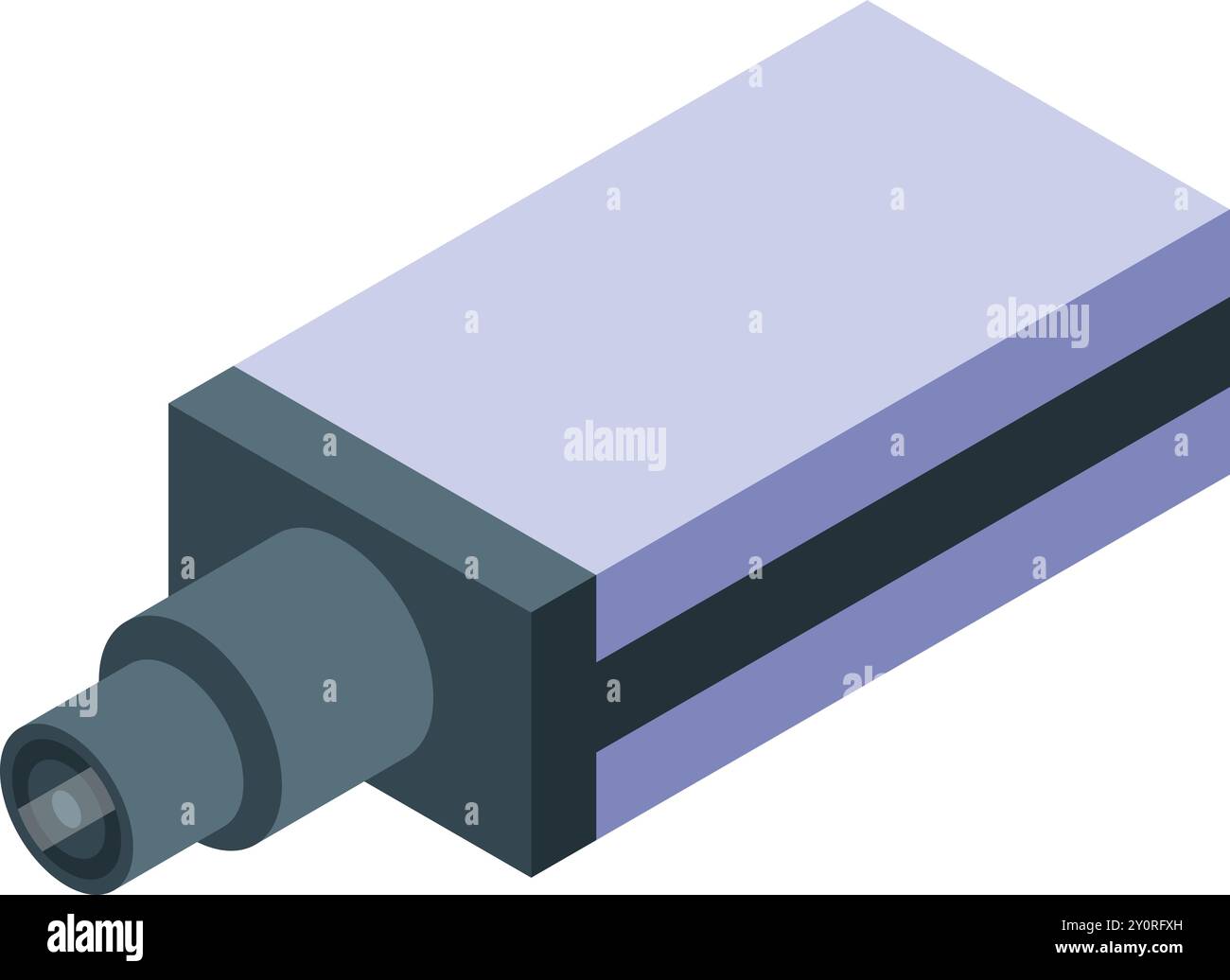 Modern cctv camera recording, security and privacy concept Stock Vector ...