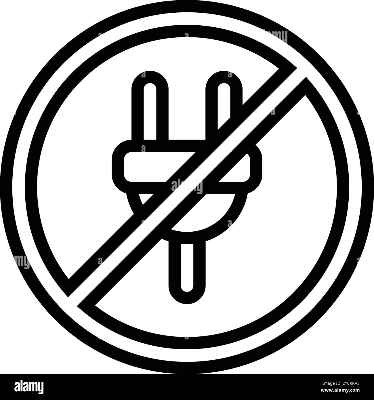 Unplug it warning hi-res stock photography and images - Alamy