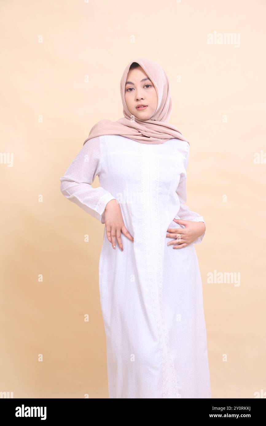 sachin and babi light blue dress Muslimah Clothes main image 0