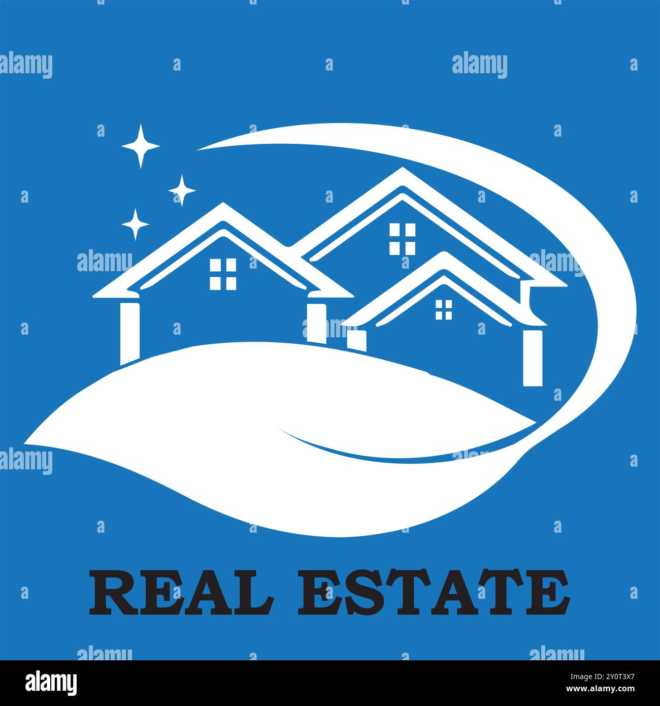Real estate icon vector illustration symbol design Stock Vector