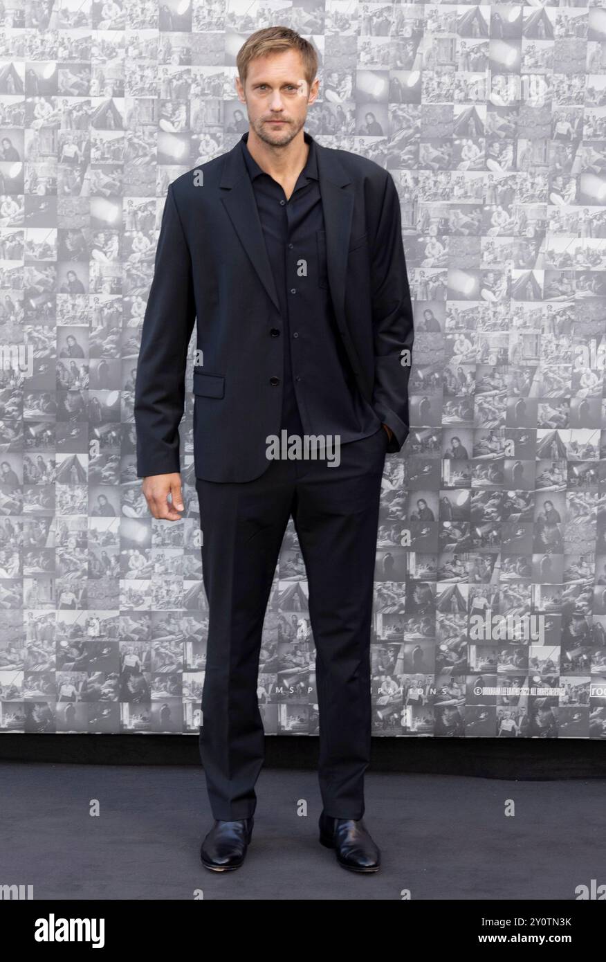 3 Sep 2024, London, England, UK - Alexander Skarsgard attending LEE UK Premiere, Odeon Luxe Leicester Square Stock Photo