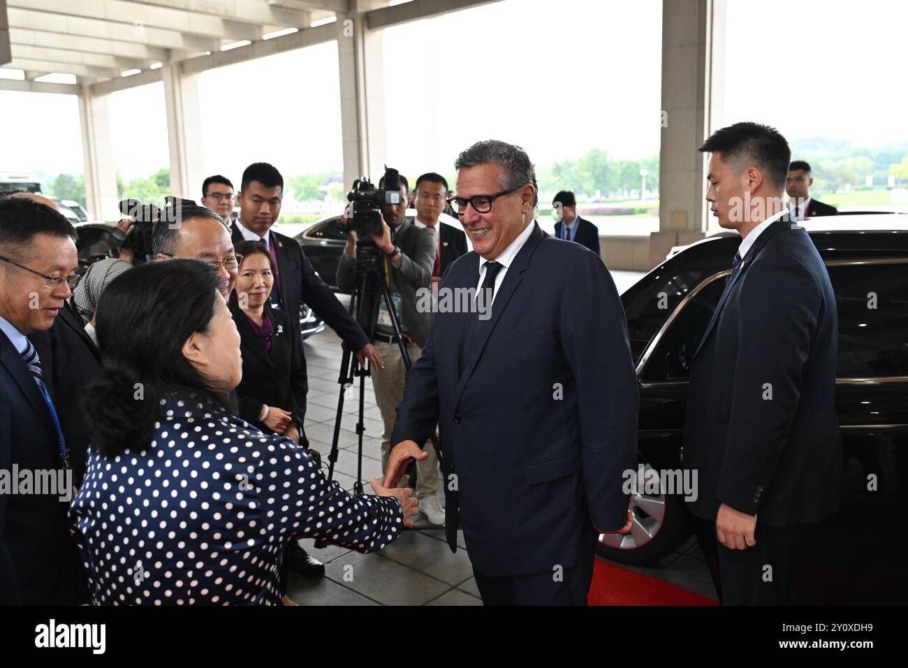 Beijing, China. 4th Sep, 2024. Moroccan Prime Minister Aziz Akhannouch ...