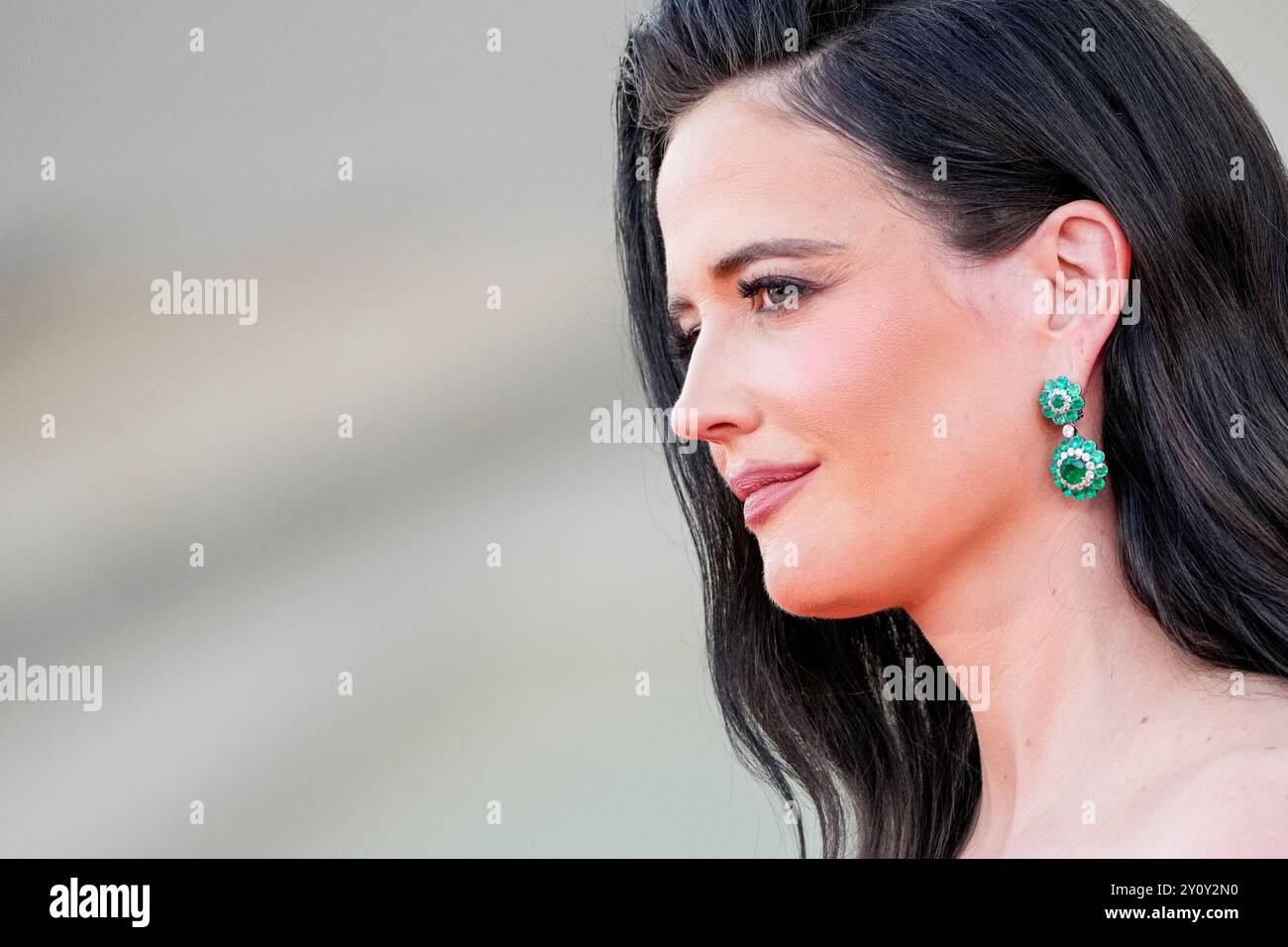 Venice, Italy. 30th Aug, 2024. Eva Green attends a red carpet for the