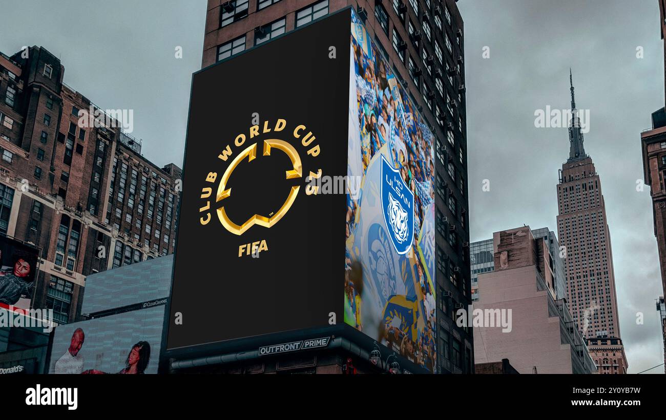 Mockup as example for billboard marketing for FIFA Club World Cup 25 ...