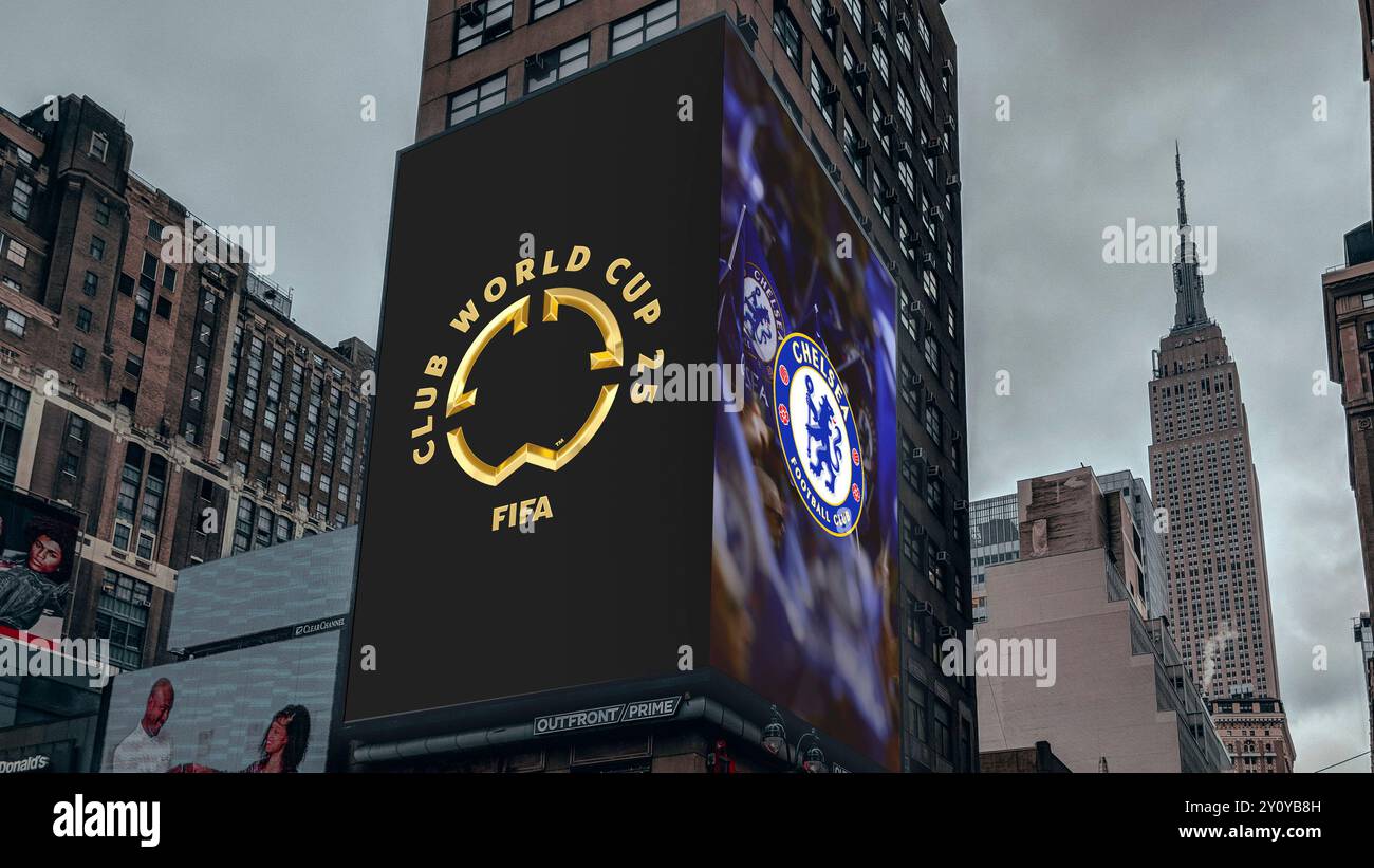Mockup as example for billboard marketing for FIFA Club World Cup 25 ...