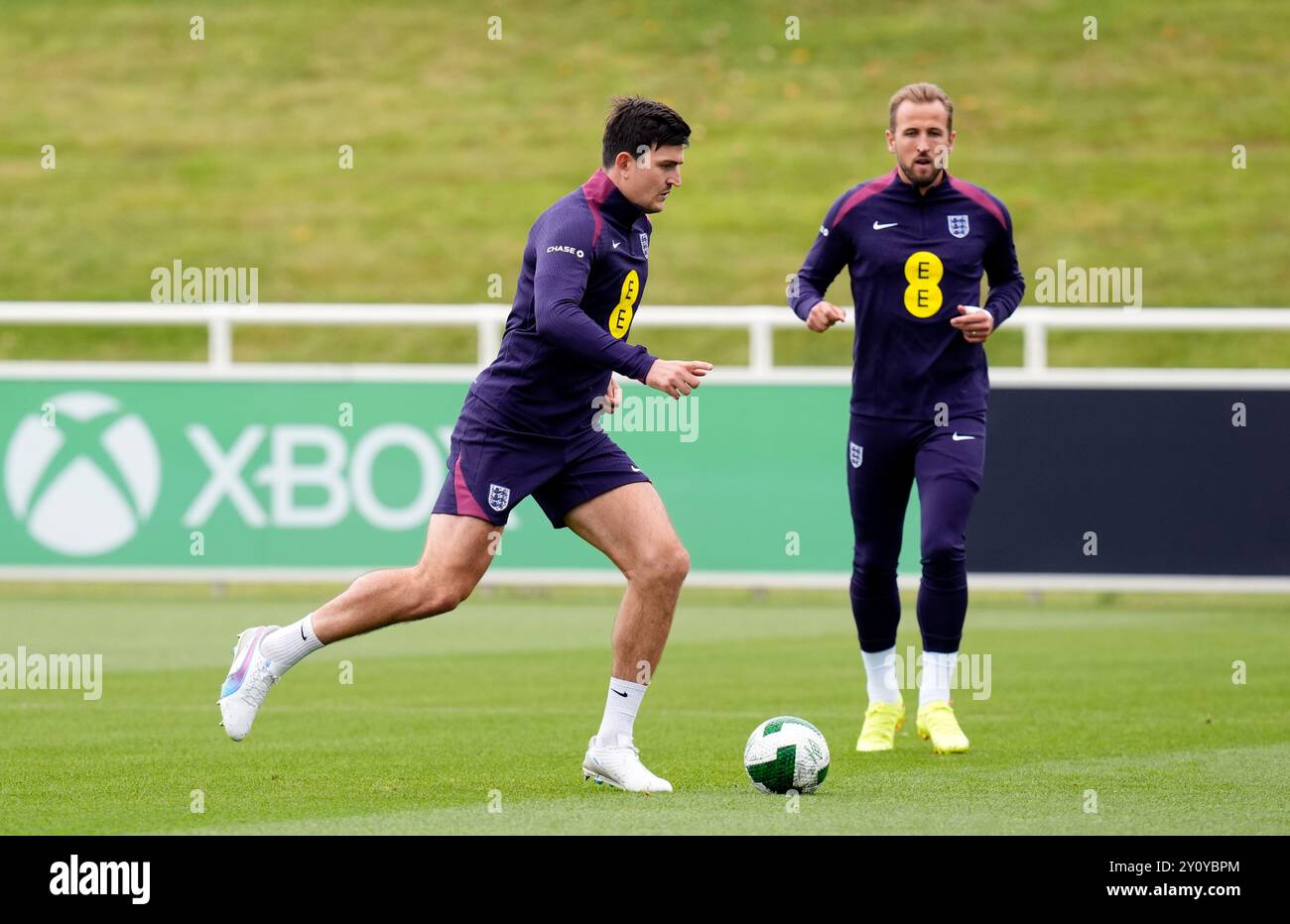 Harry Maguire England training session Context of England's World Cup Preparations