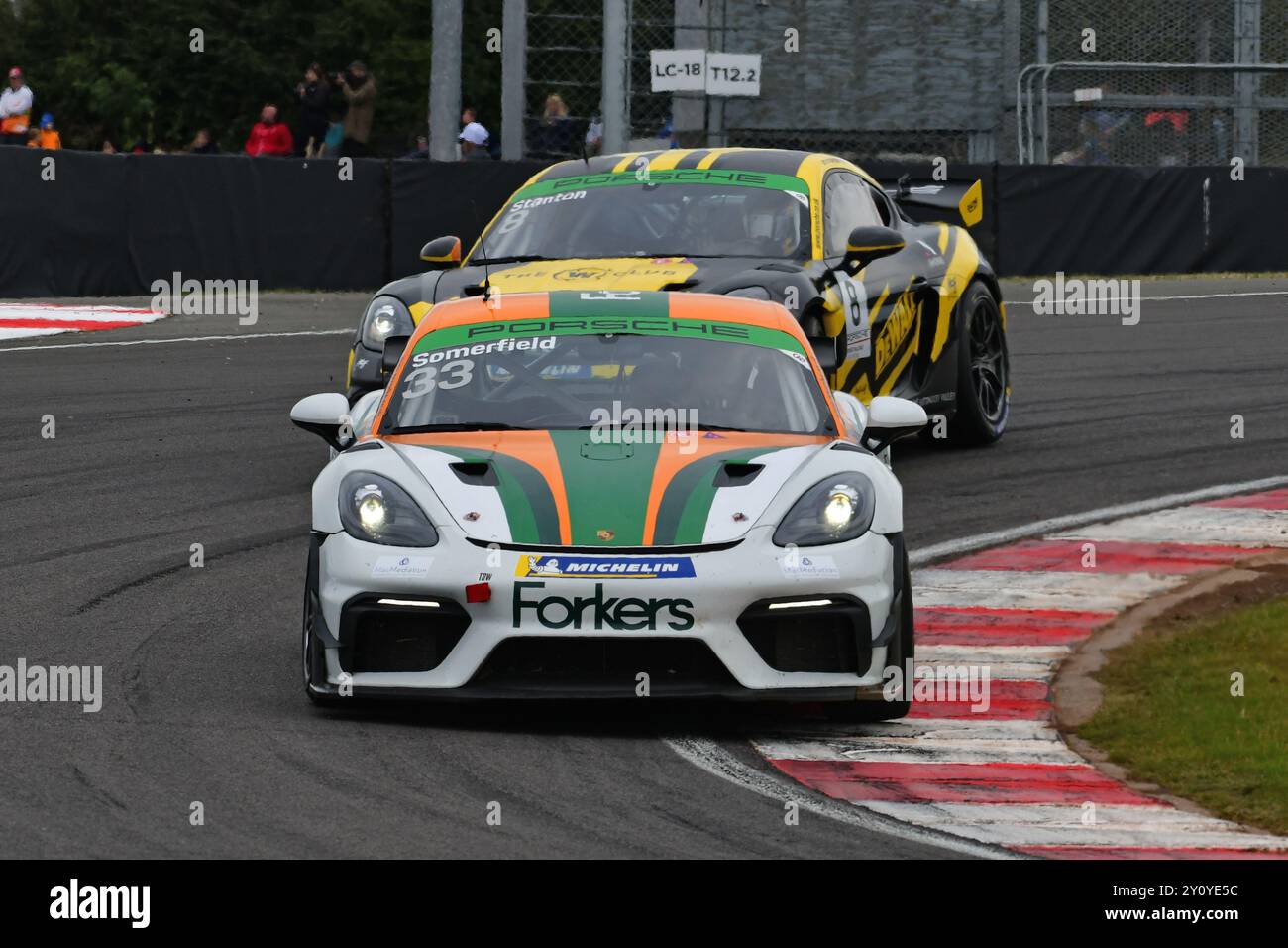 Reece Somerfield, Porsche 718 Cayman GT4 RS Clubsport, Breakell Racing ...