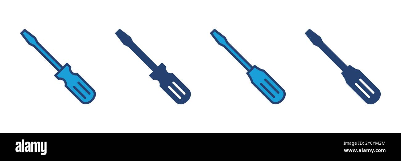 Unscrew screw Stock Vector Images - Alamy