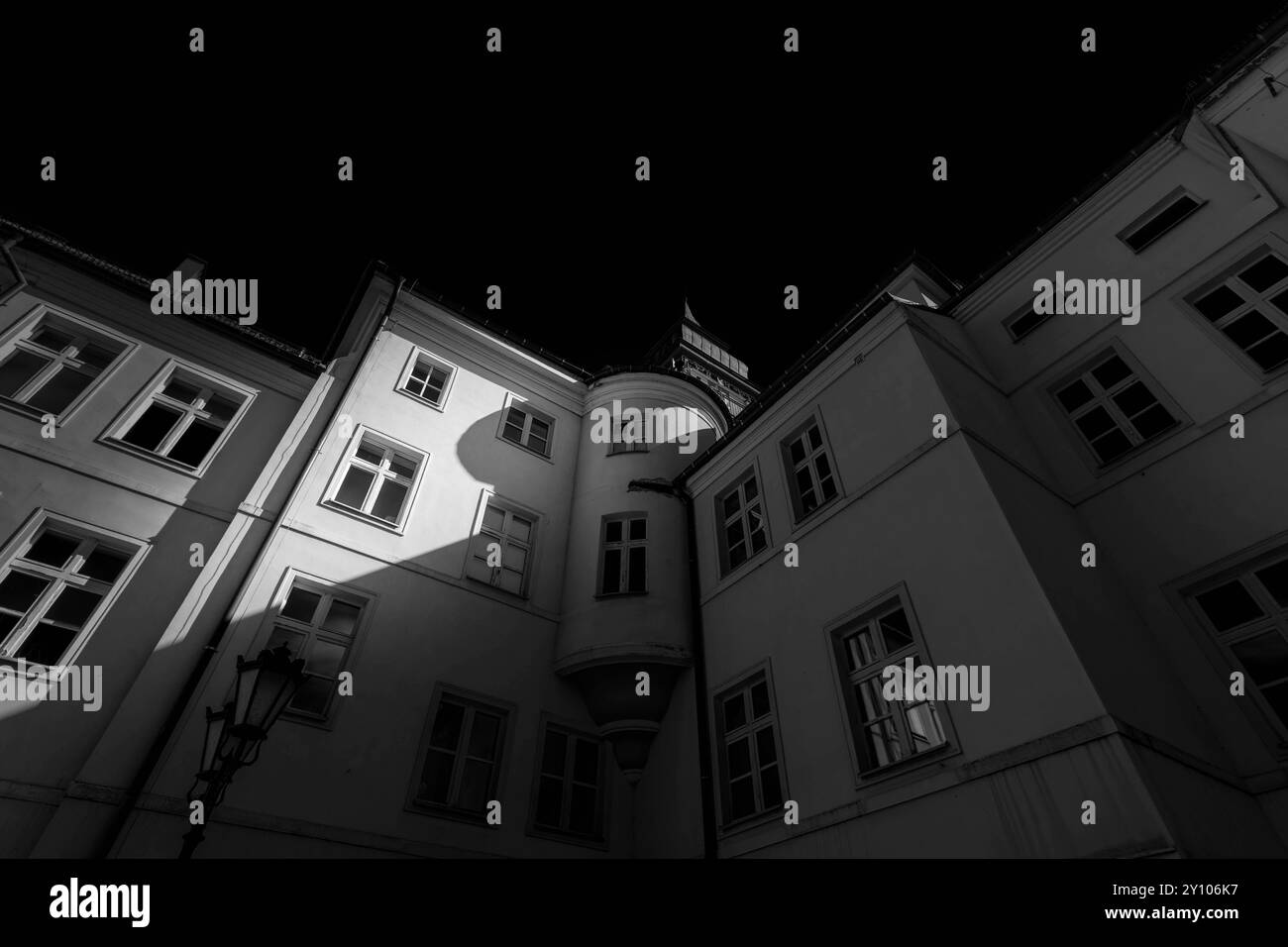 Baroque town hall built Black and White Stock Photos & Images - Alamy