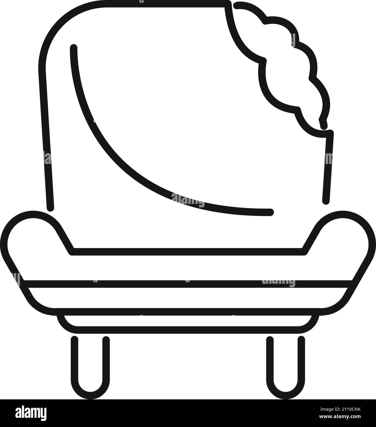 Ripped armchair Black and White Stock Photos & Images - Alamy