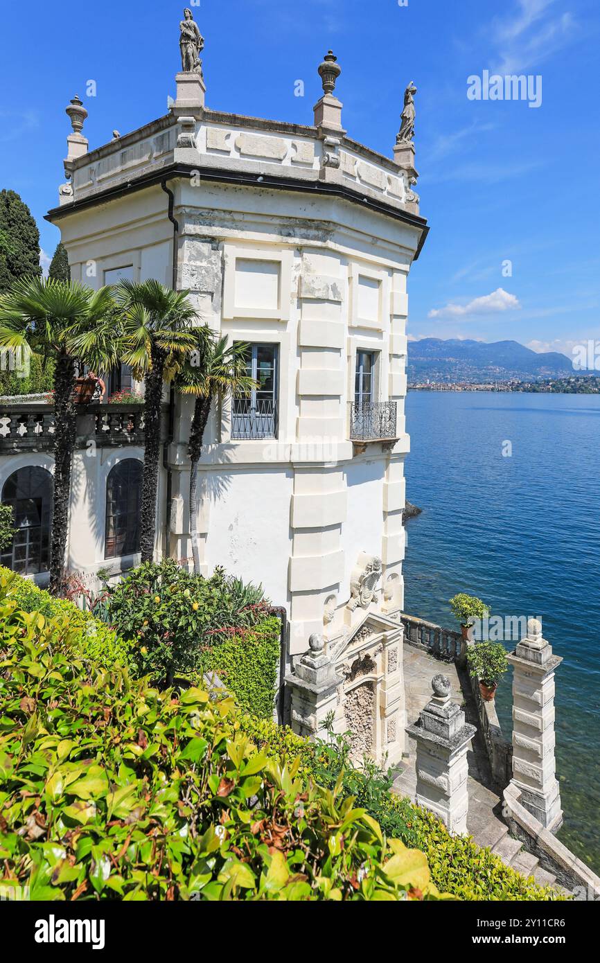 The Ornate Garden On Isola Bella One Of The Borromean Islands Of Lake The Ornate Garden On Isola Bella One Of The Borromean Islands Of Lake