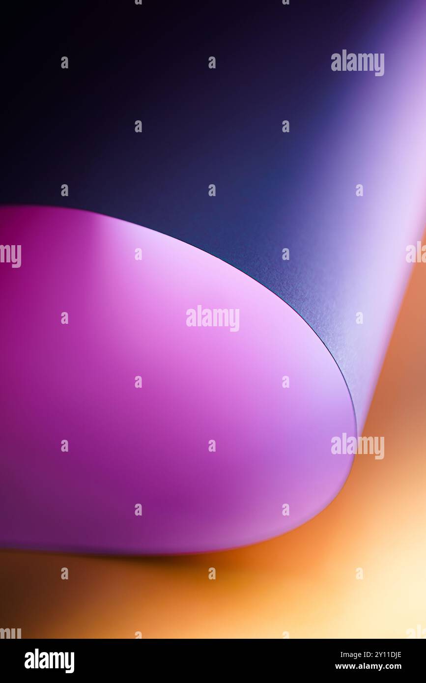 Abstract colorful paper background. Macro photography. Vertical desktop wallpaper. Stock Photo