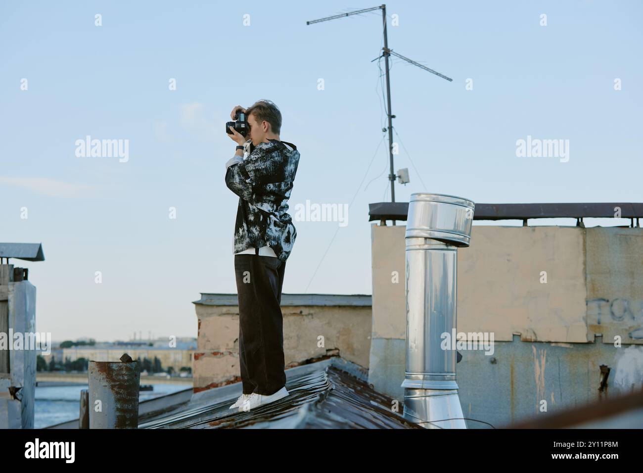 Expansive view urban skyline hi-res stock photography and images - Alamy