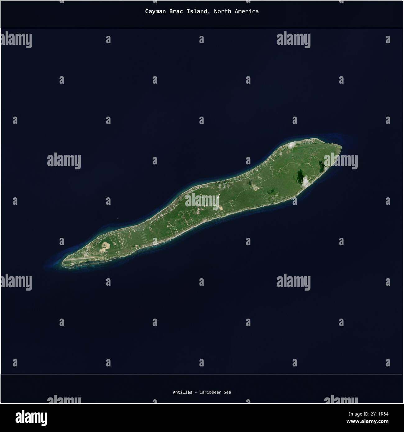 Cayman brac map hi-res stock photography and images - Alamy