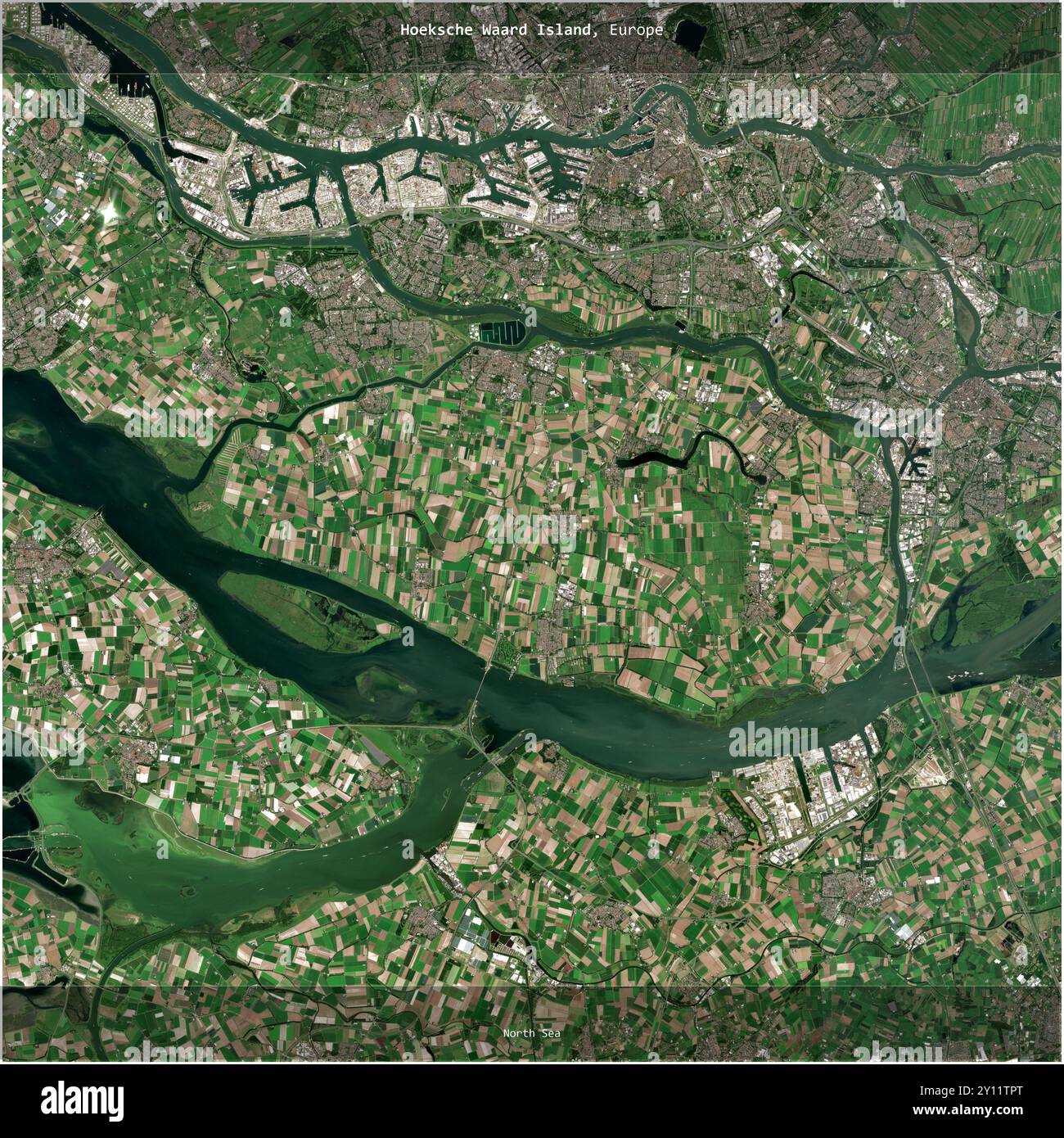 Netherlands satellite image hi-res stock photography and images - Alamy