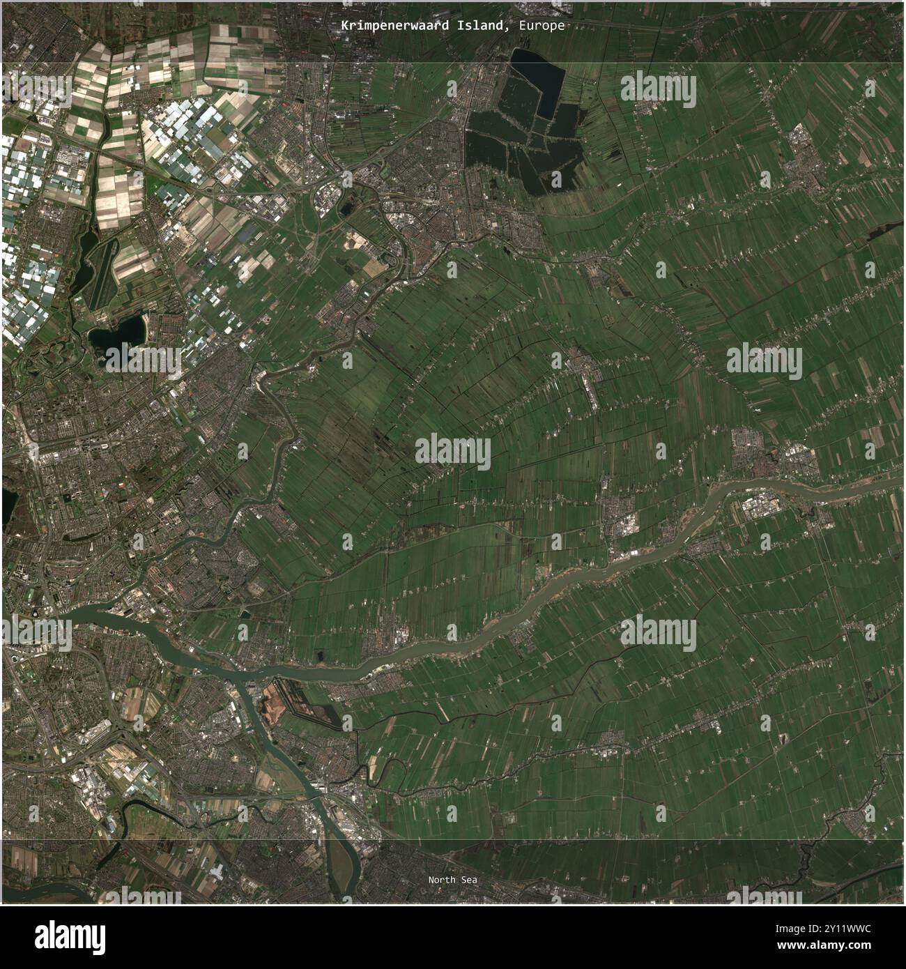 Netherlands satellite image hi-res stock photography and images - Alamy