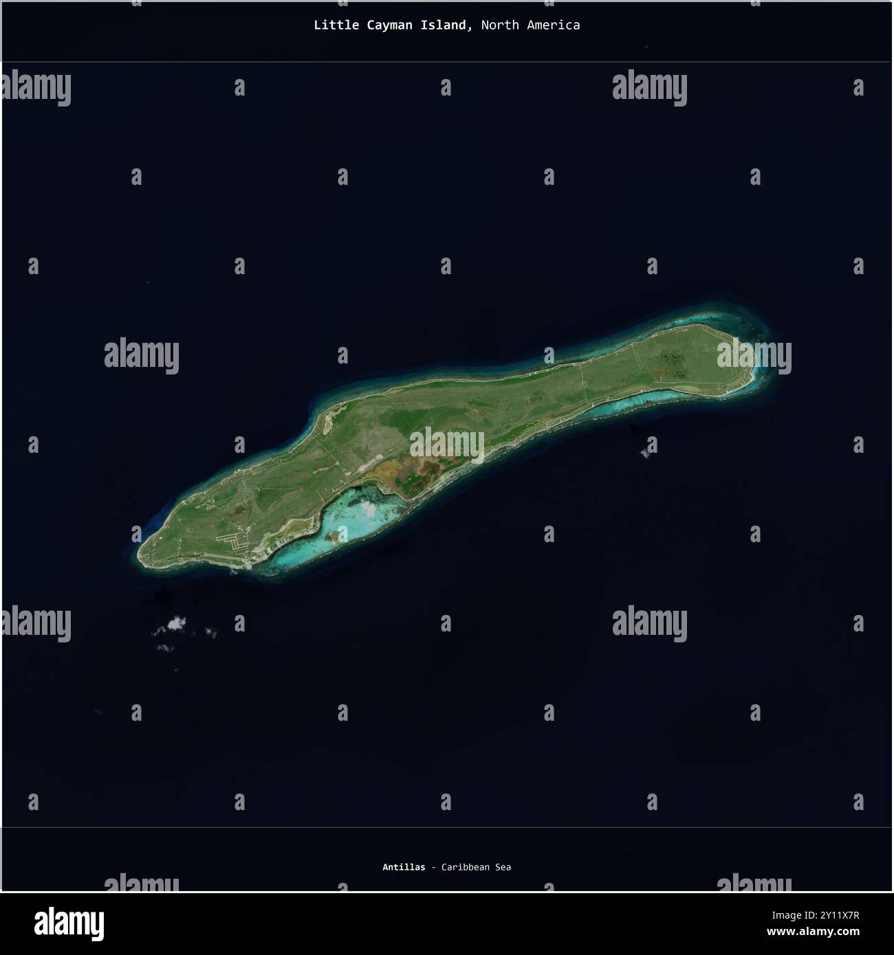 Little cayman map hi-res stock photography and images - Alamy