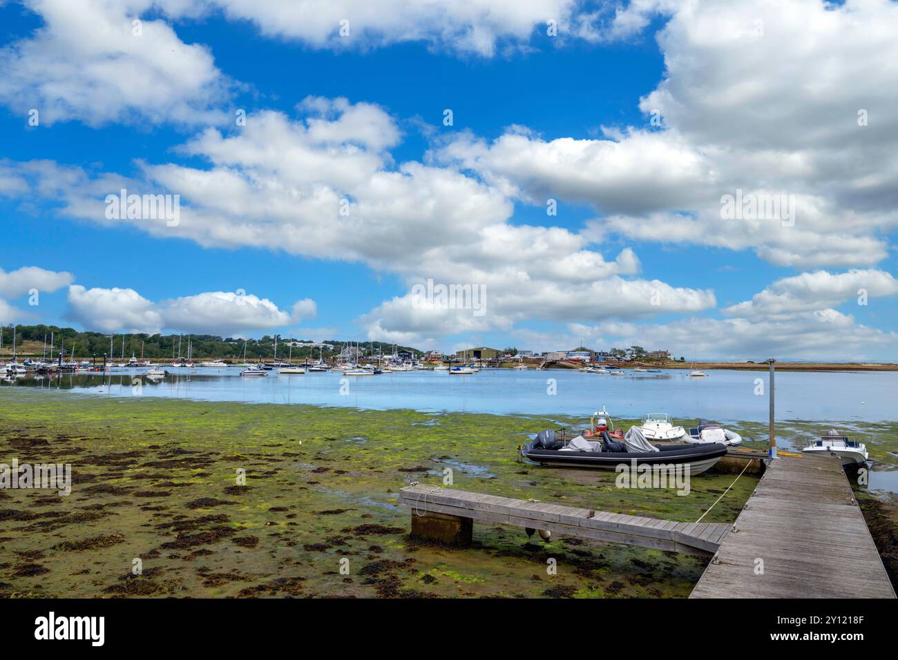 Bembridge Harbour, Bembridge, Isle of Wight, England, UK Stock Photo