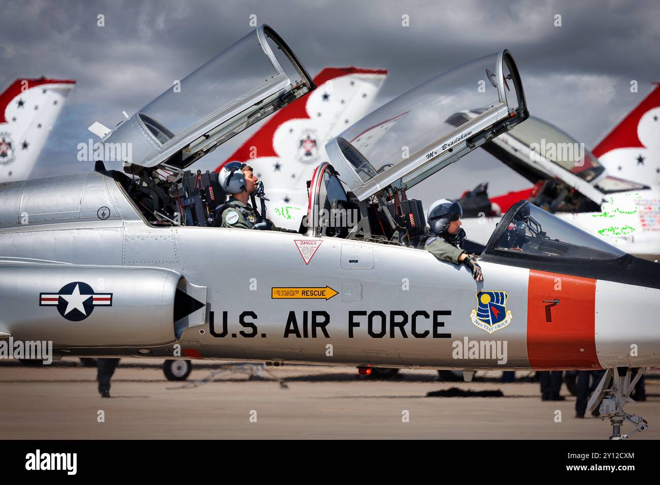 at the 2024 Legacy of Liberty Airshow at Holloman Air Force Base near Alamogordo, New Mexico. Stock Photo