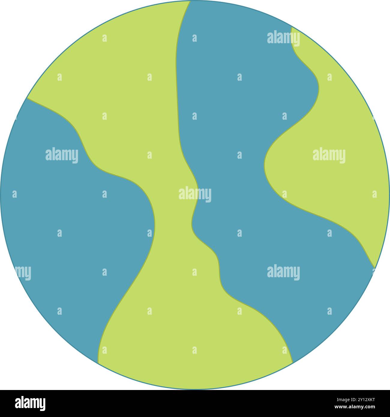 Colored earth planet icon Stock Vector Images - Alamy