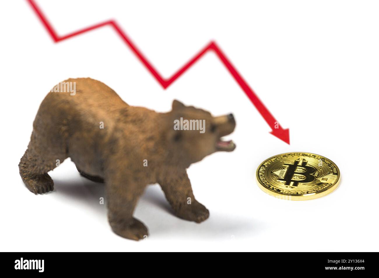 Bitcoin price drops market hi-res stock photography and images - Alamy
